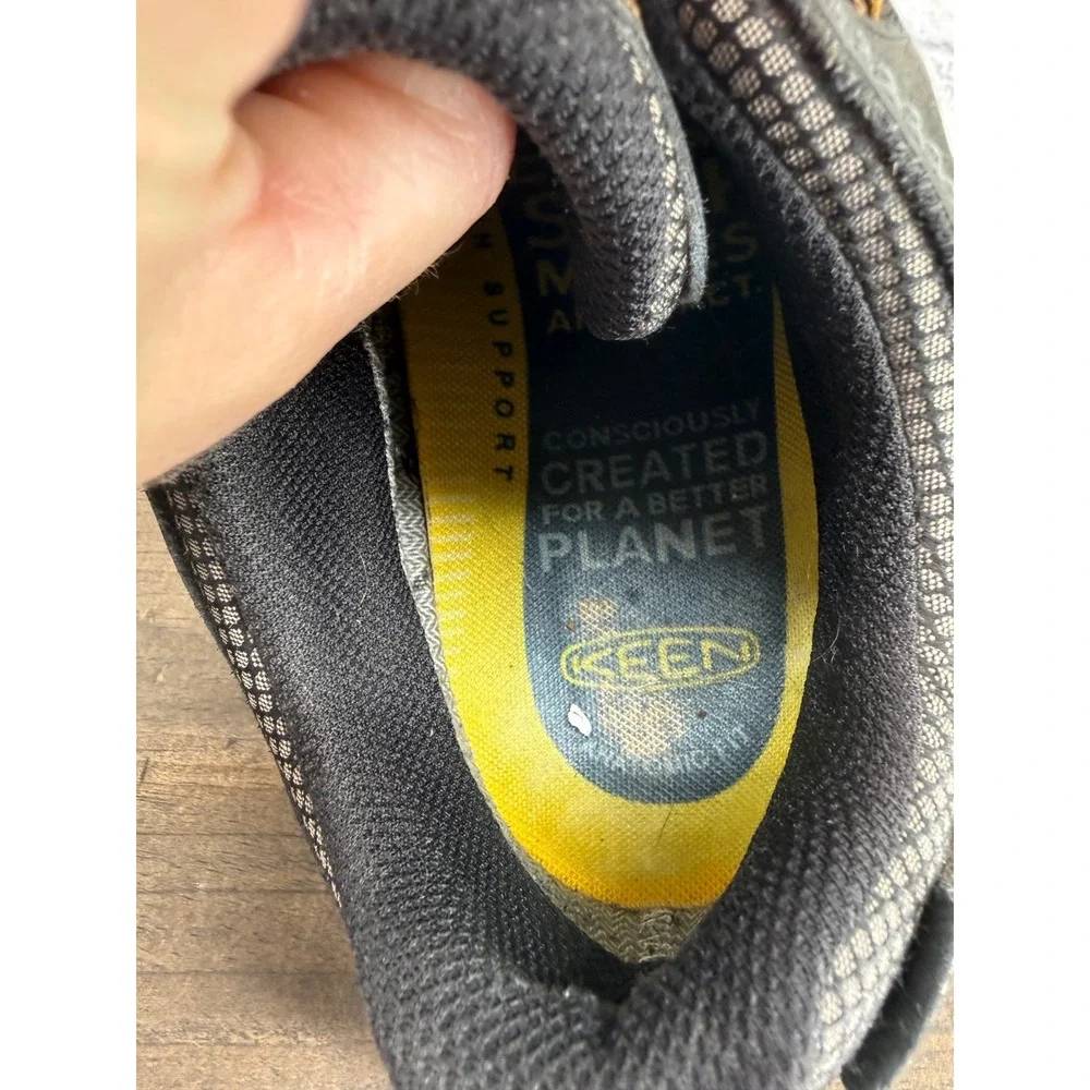 KEEN Targhee III Waterproof Hiking Shoes Mens 9.5 Dark Earth Mulch 1017784